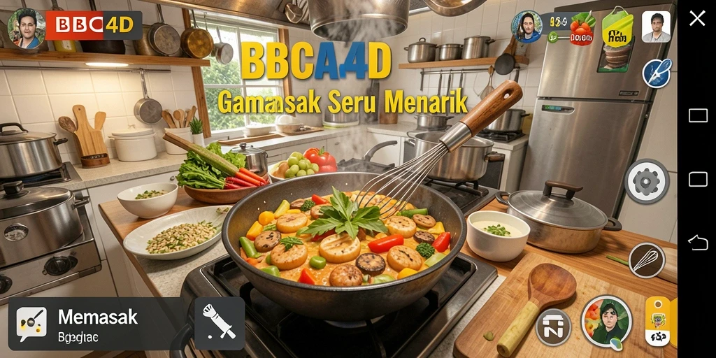 Antarmuka pengguna BBCA4D yang menampilkan berbagai hidangan menggoda.