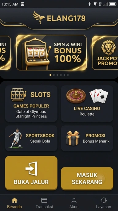 Tampilan link alternatif elang178